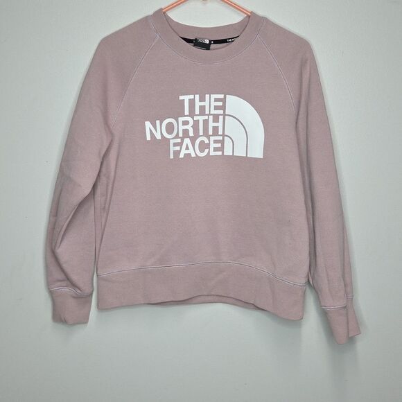 The North Face Womens S Light Pink Crew Neck Pullover Sweater EUC - Picture 2 of 7